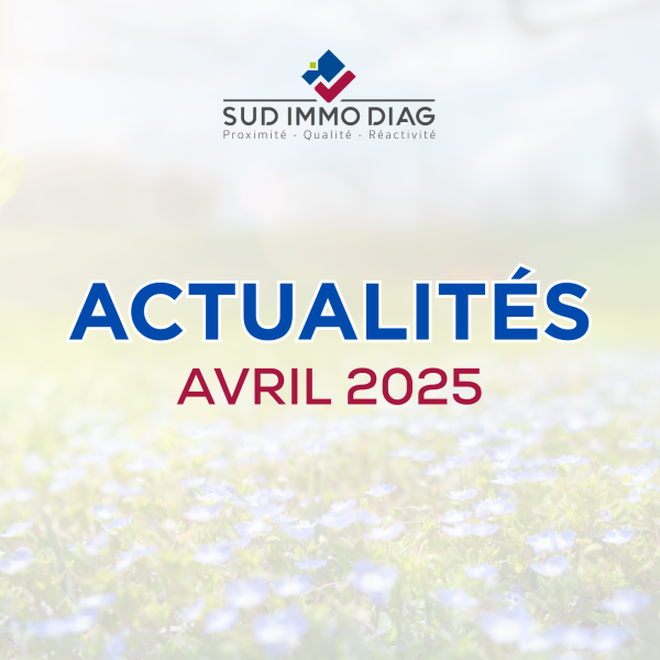 Actualités immobilier Avril 2025 – Sud Immo Diag en Haute-Garonne et Ariège