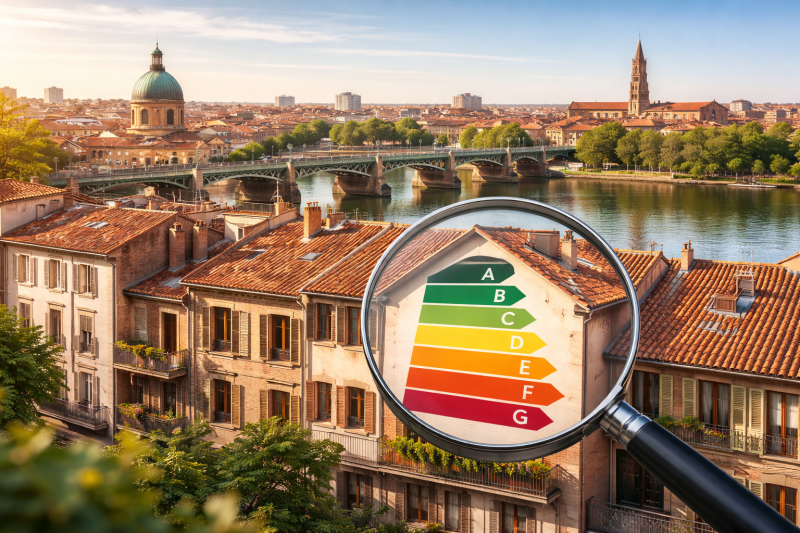 passoire thermique à toulouse en 2026