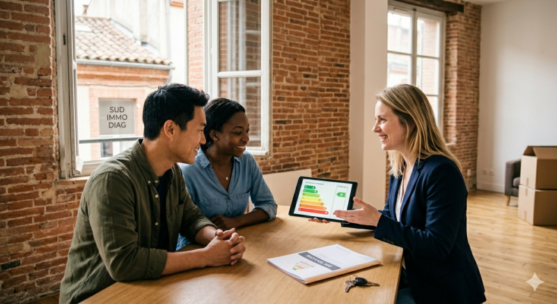 Marché immobilier dynamique de Toulouse et l'importance cruciale de la performance énergétique (les classes A à G)
