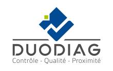 logo groupe DUODIAG pour diagnostics immobiliers à Toulouse et partout en Haute-Garonne 31